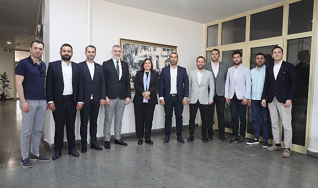 Aydın Genç İş İnsanları Derneği Aydın Büyükşehir Belediye Başkanı Özlem Çerçioğlu’na nezaket ziyaretinde bulundu