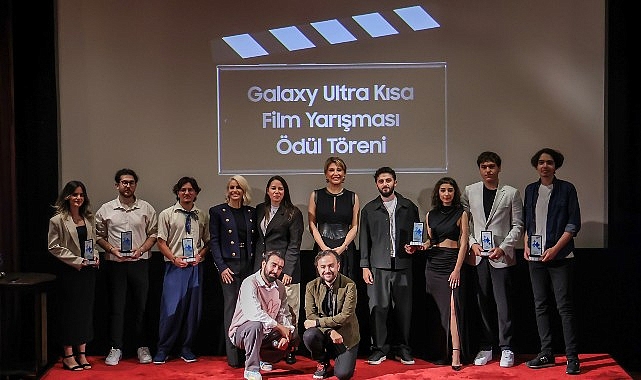 Galaxy Ultra Kısa Film Yarışması Ödül Töreni’nde genç yönetmen adayları ödüllerini aldı