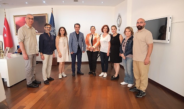 Atatürkçü Düşünce Derneği Aydın Büyükşehir Belediye Başkanı Özlem Çerçioğlu’na nezaket ziyaretinde bulundu
