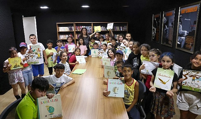 Çankaya Belediyesi Aşık Veysel Engelsiz Yaşam Merkezi bünyesindeki Sesli Kütüphane minik öğrencileri ağırladı