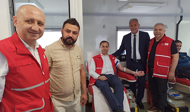 Atakum Kaymakamı Kemal Yıldız’dan Kan Bağışı Kampanyasına Destek