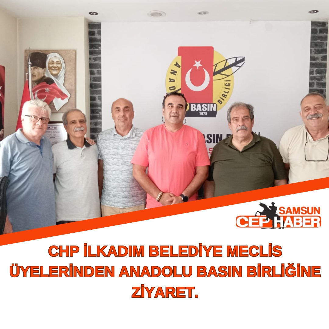 CHP İLKADIM BELEDIYE MECLIS ÜYELERI ABB ZİYARET ETTİLER