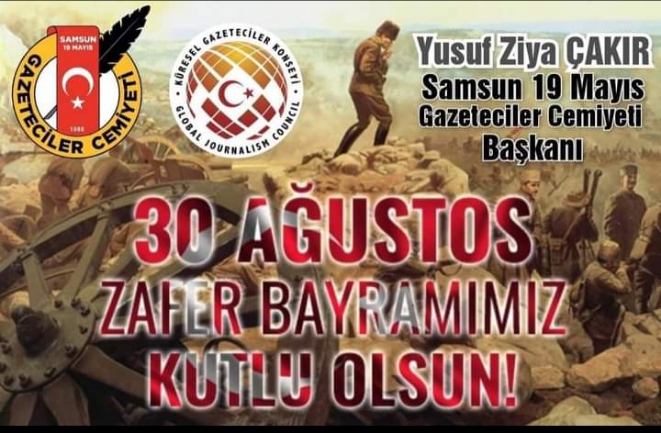 Gazeteciler Cemiyeti’nden 30 Ağustos Mesajı! ‘ÖZGÜRLÜK VE BAĞIMSIZLIK MEŞALESİNİN YAKILDIĞI GÜN KUTLU OLSUN’ …