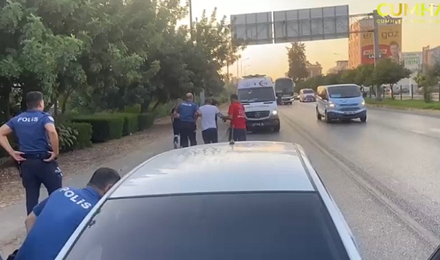 Antalya’da Gazetecinin Dikkati, Trafikte Olası Bir Facianın Önüne Geçti