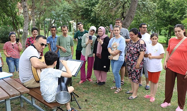 Büyükşehir’den özel bireylere kamp etkinliği