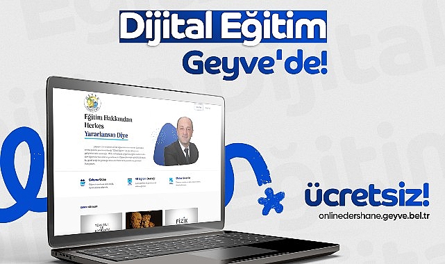 Geyve Belediyesi’nden Eğitimde Dijital Atak: Online Dershane