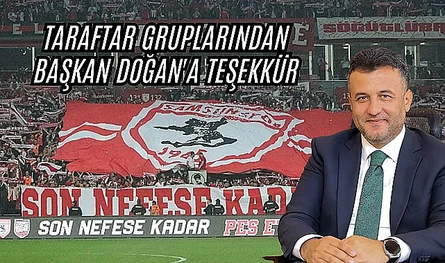 Samsunspor Taraftar Gruplarından Başkan Doğan’a teşekkür