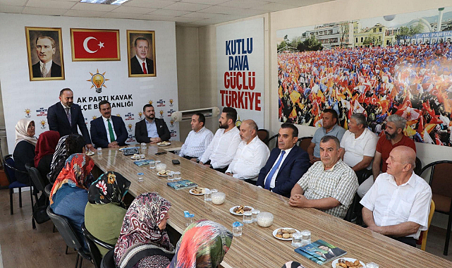 AK Parti Kavak İlçe Başkanı Onur Bakır,Üretmeye Kararlıyız.