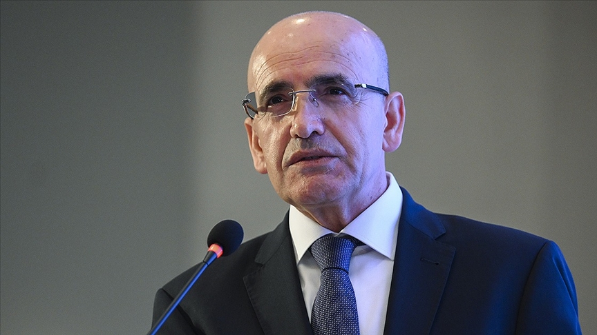 Mehmet Şimşek yatırımcılarla bir araya geldi