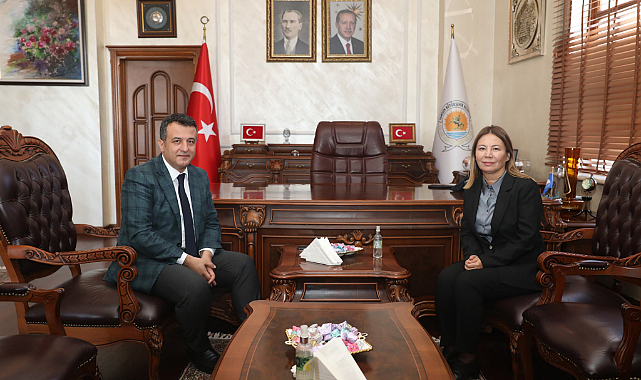 Rektör Prof. Dr. Fatma Aydın, Samsun Büyükşehir Belediyesi Başkanı Halit Doğan’ı Ziyaret Etti