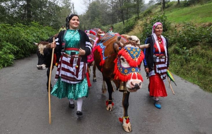 Trabzon’da yayladan göç dönüşleri başladı