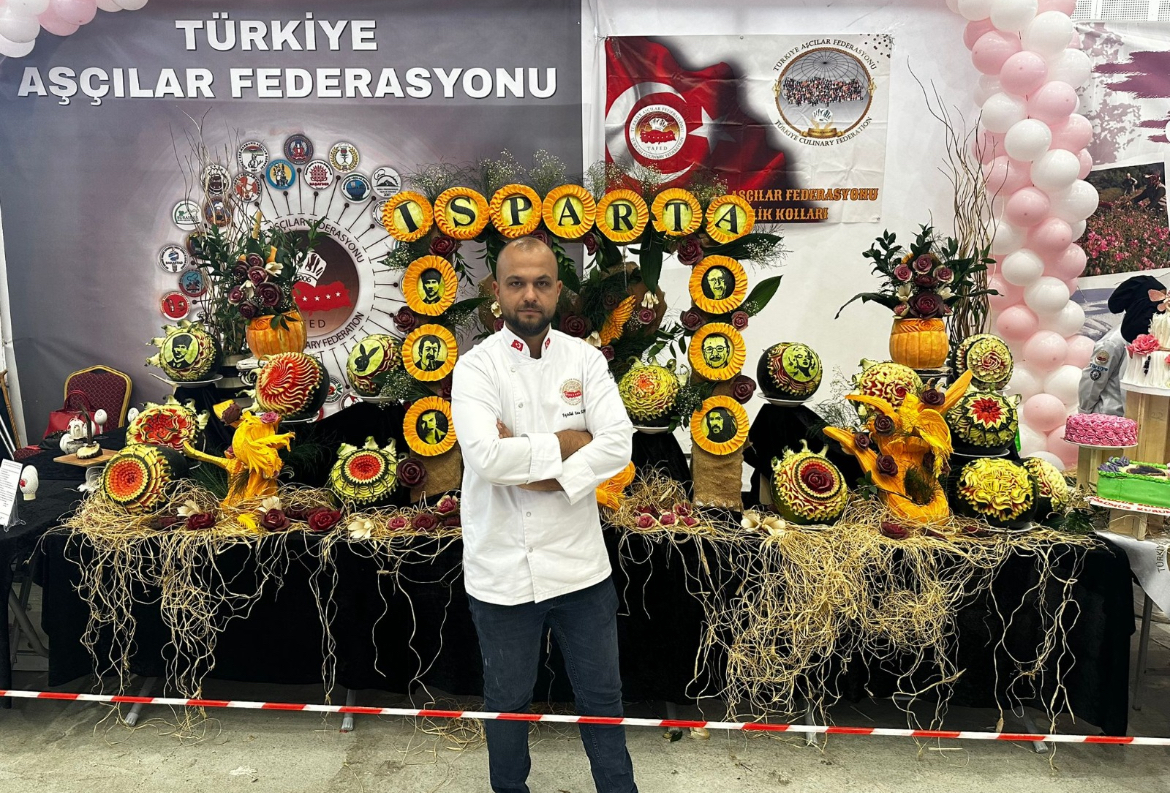 Isparta Aşçılar Derneği gastronomi fuarı için teşekkür etti