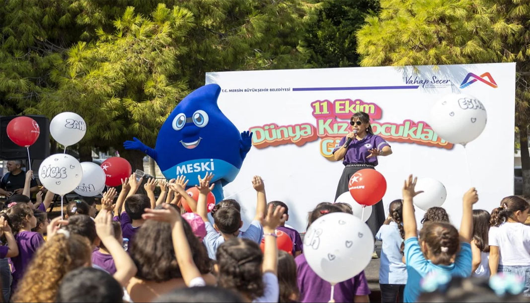 Mersin Büyükşehirden ‘dünya kız çocukları günü’ kutlaması