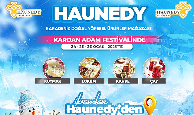 AYDER KARDAN ADAM FESTİVALİNDE İKRAMLAR HAUNEDY’DEN