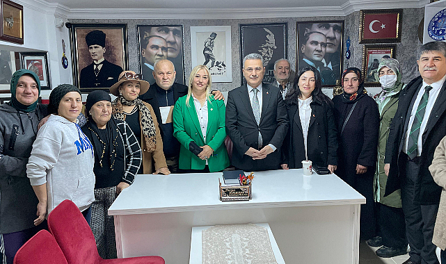 İLKADIM’DA MUHTAR ZİYARETLERİ DEVAM EDİYOR