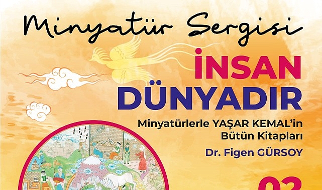 Minyatür sanatıyla Yaşar Kemal sergisi