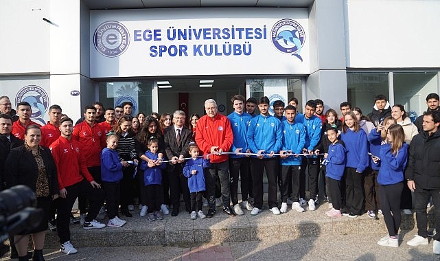 Ege Üniversitesi Spor Kulübüne yeni merkez tahsis edildi