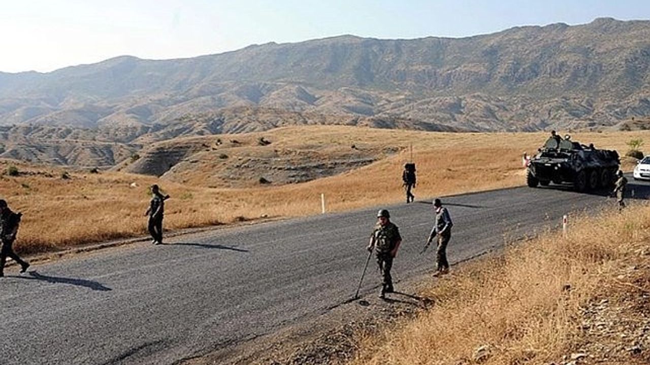 Şırnak’ta Bazı Dağlar 15 Gün Geçici Güvenlik Bölgesi