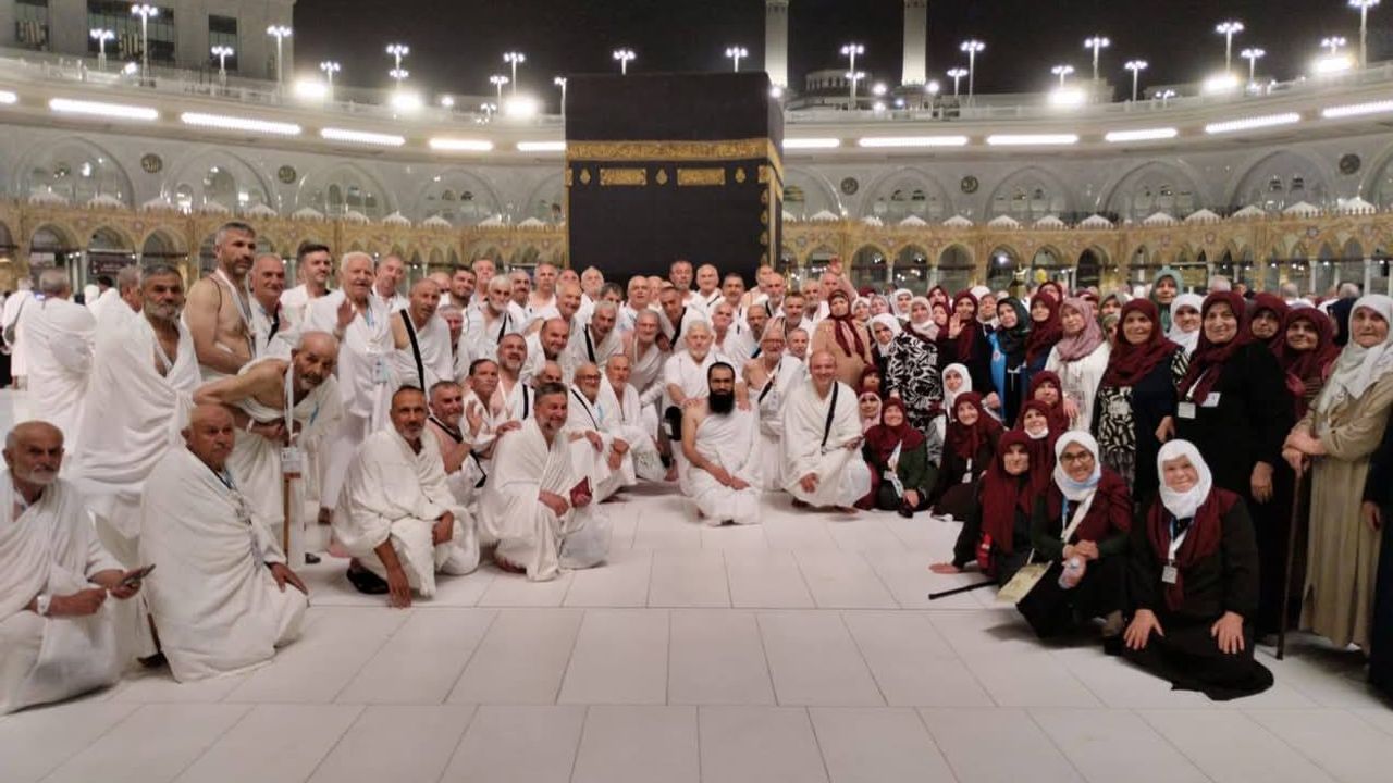 Amasyalı Hacı Adayları Mekke’ye Ulaştı