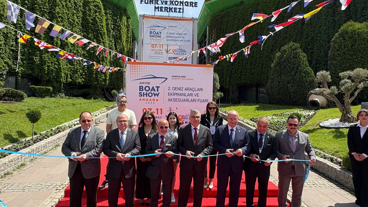 Ankara’da 2. Artı Boat Show Denizcilik Fuarı Başladı