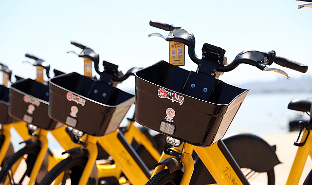 Samsun Atakum Sahili Elektrikli Bisikletle Buluştu