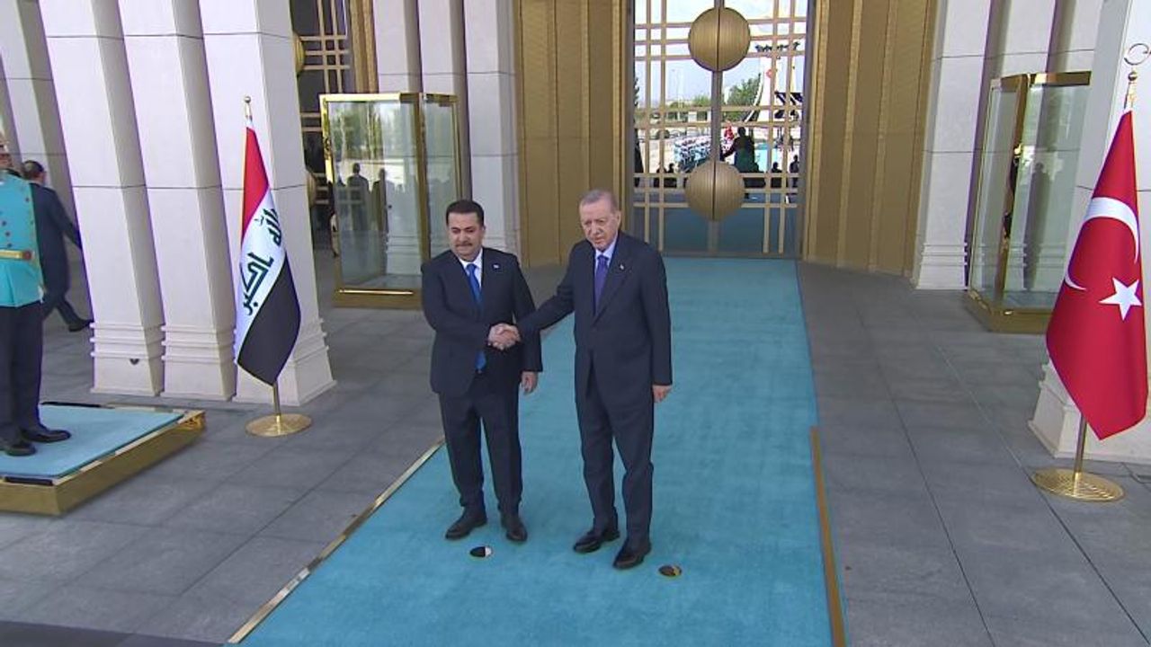 Irak Başbakanı Sudani Ankara’da Erdoğan ile Zirve