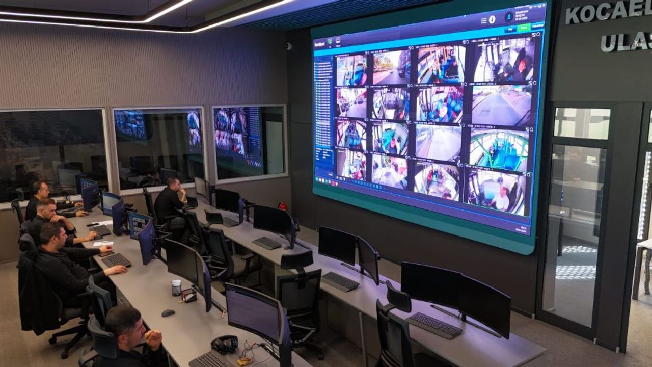 Kocaeli’de Toplu Taşımaya 6 Bin Kameralı Denetim