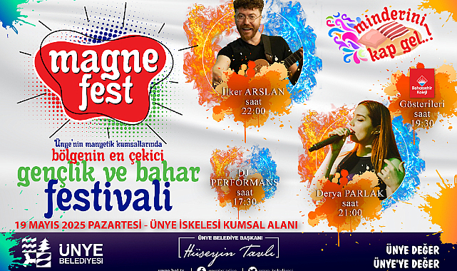4. Ünye MAGNEFEST 19 Mayıs’ta Manyetik Kumsalda