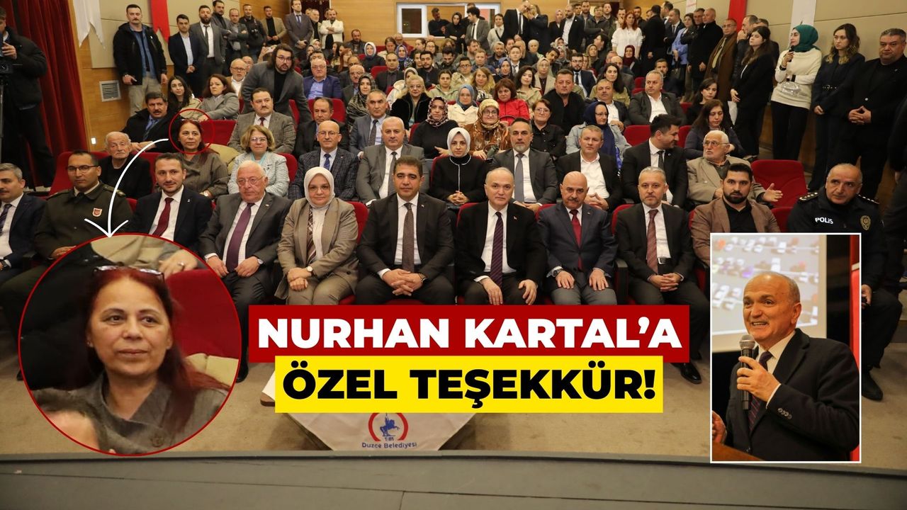 Düzce Hastane Arazisi İçin Nurhan Kartal’a Teşekkür