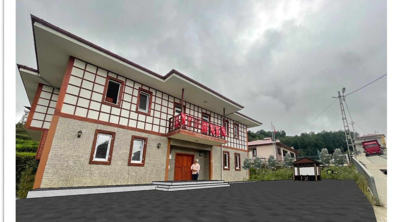 Trabzon Of Kavakpınar Millet Konağı Modern Sosyal Merkez Oluyor