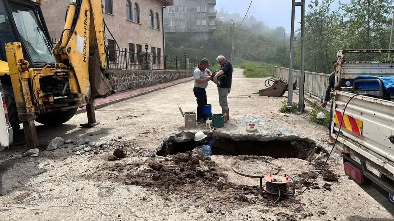 Piraziz Yeni Mahalle Su Arızası Hızla Giderildi