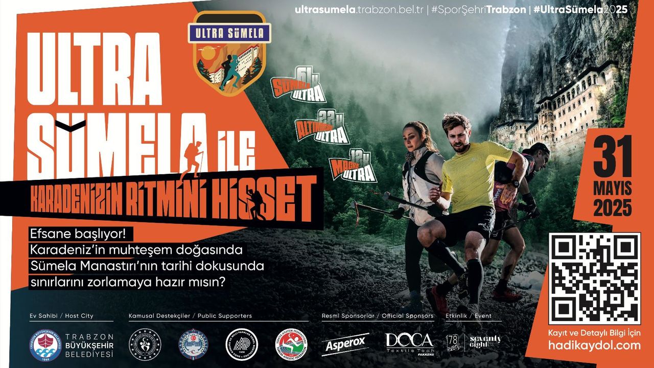 Uluslararası Ultra Sümela Maratonu Yarın Trabzon’da Başlıyor