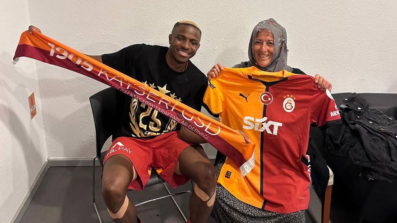 Kayseri’den Osimhen’e El Örgüsü Bebek Jest