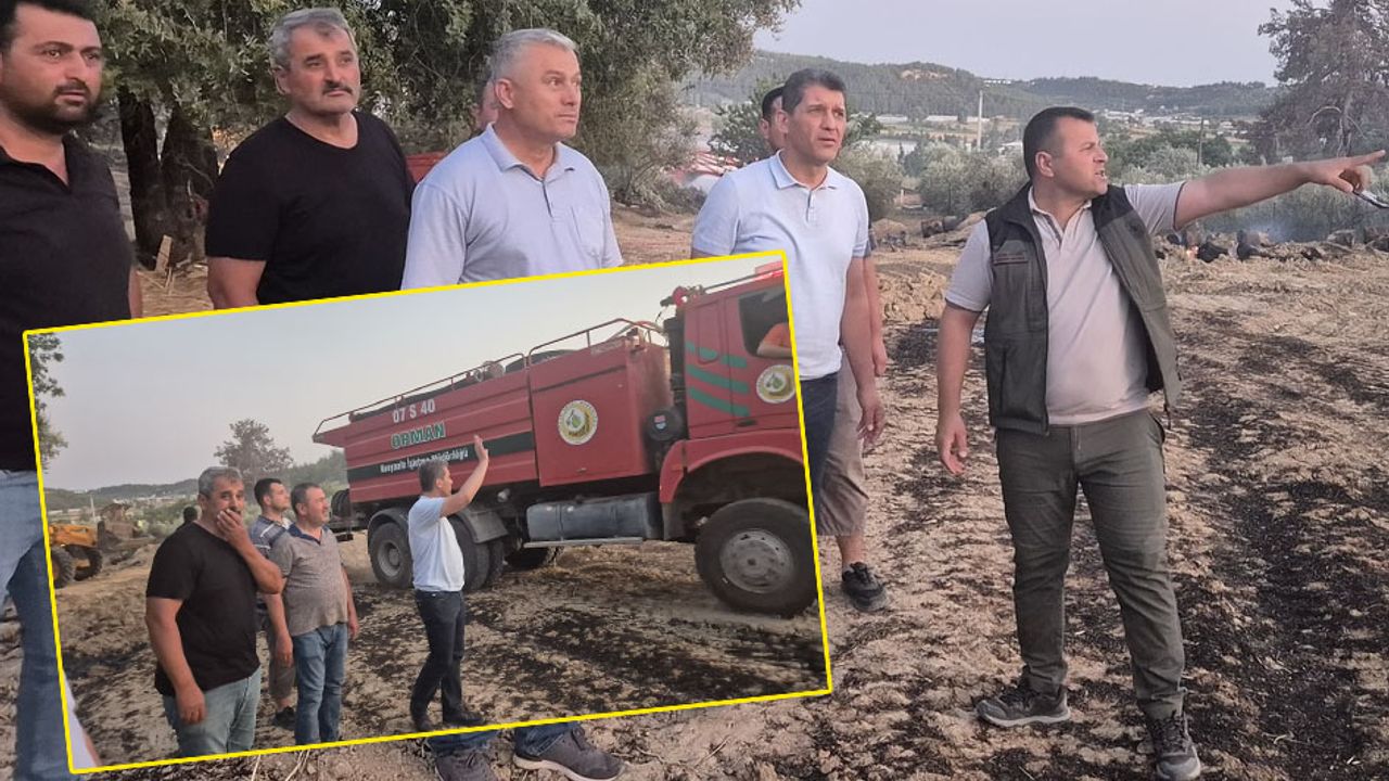 Antalya Aksu’da Orman Yangını Kontrol Altına Alındı