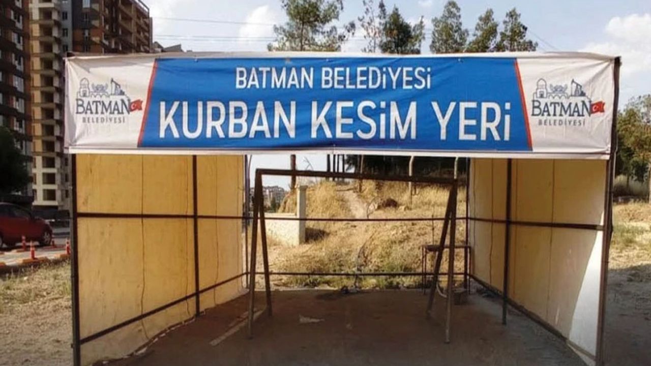 Batman’da Kurban Bayramı Hazırlıkları Tamamlandı