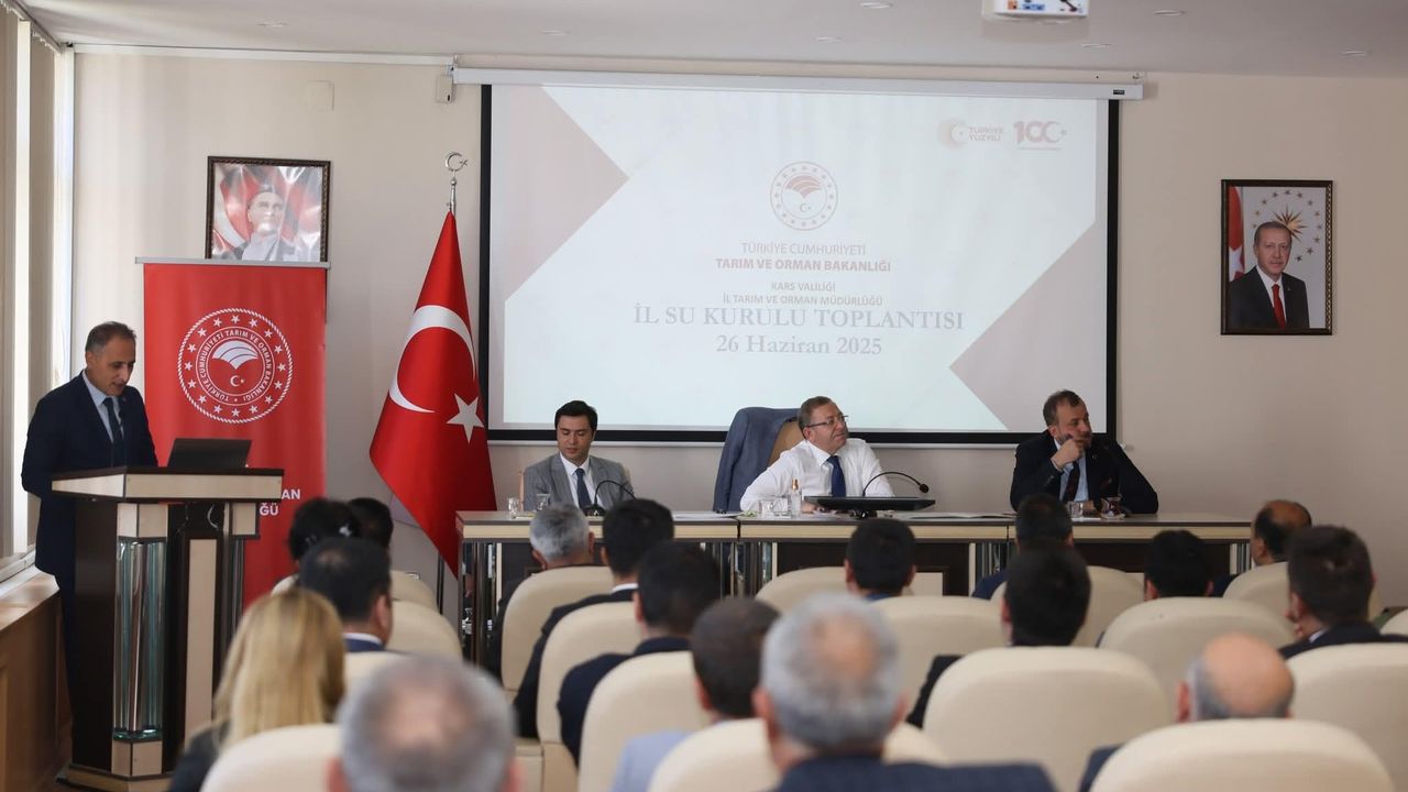 Kars’ta Su Kaynakları ve Sürdürülebilir Yönetim Masaya Yatırıldı