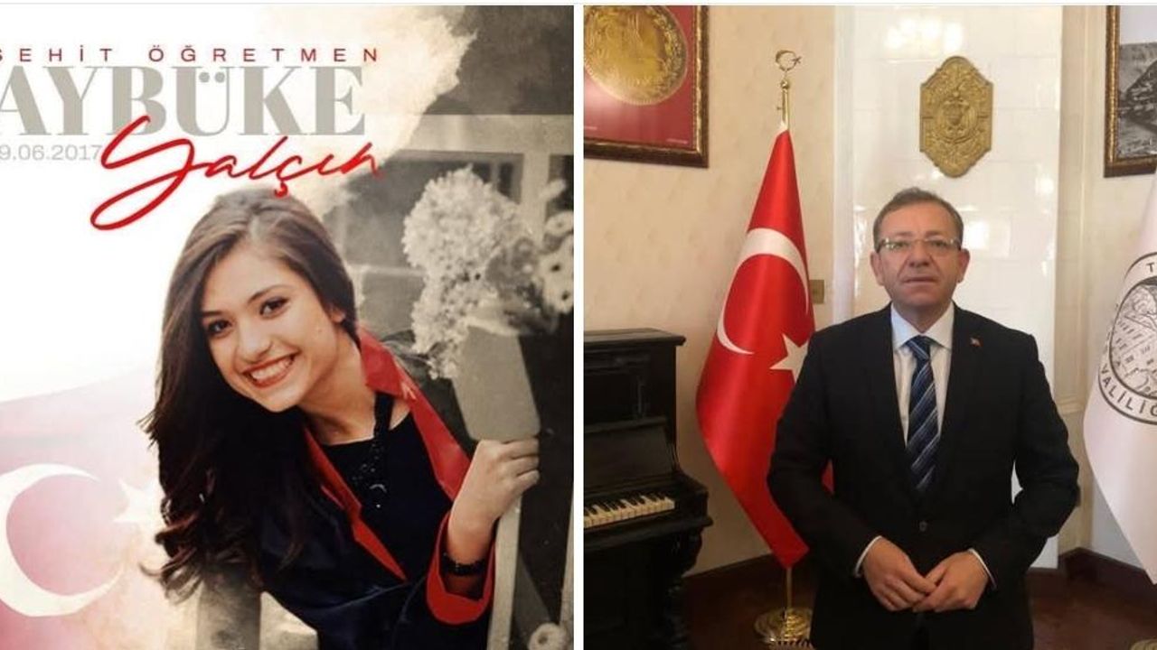 Vali Polat, Şehit Öğretmen Şenay Aybüke Yalçın’ı Andı