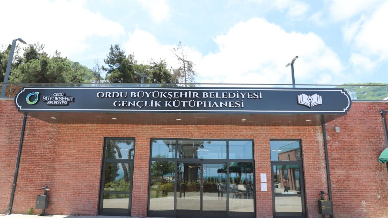 Ordu’da YKS Öğrencileri İçin Modern Gençlik Kütüphanesi Hizmette