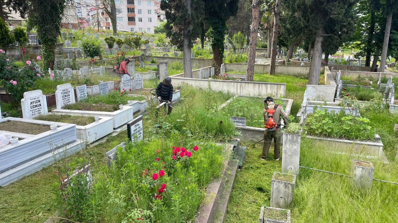 Ordu’da Kurban Bayramı Öncesi Mezarlıklar Temizlendi ve Kur’an Okunacak