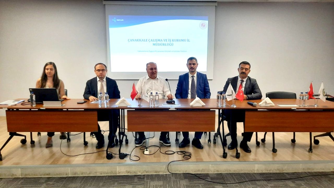 “Çanakkale’de Yabancı Çalışma İzinleri İşverenlere Anlatıldı”