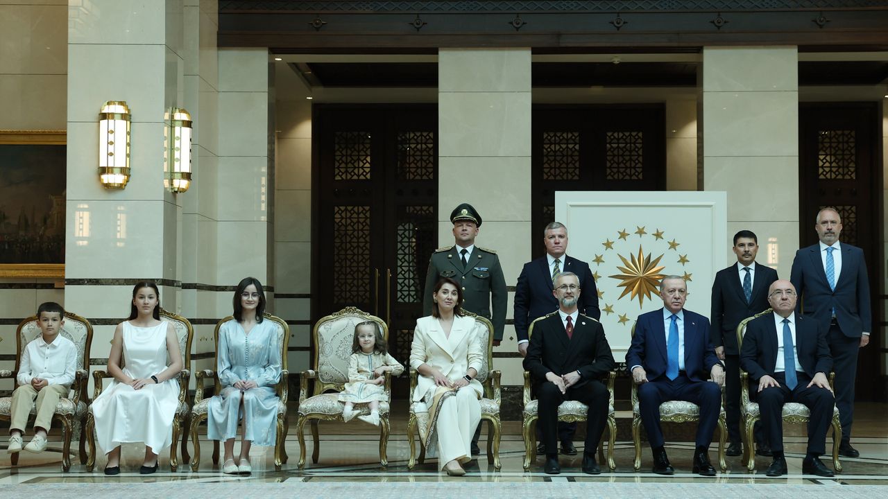 Cumhurbaşkanı Erdoğan Yeni Büyükelçilerin Güven Mektuplarını Kabul Etti