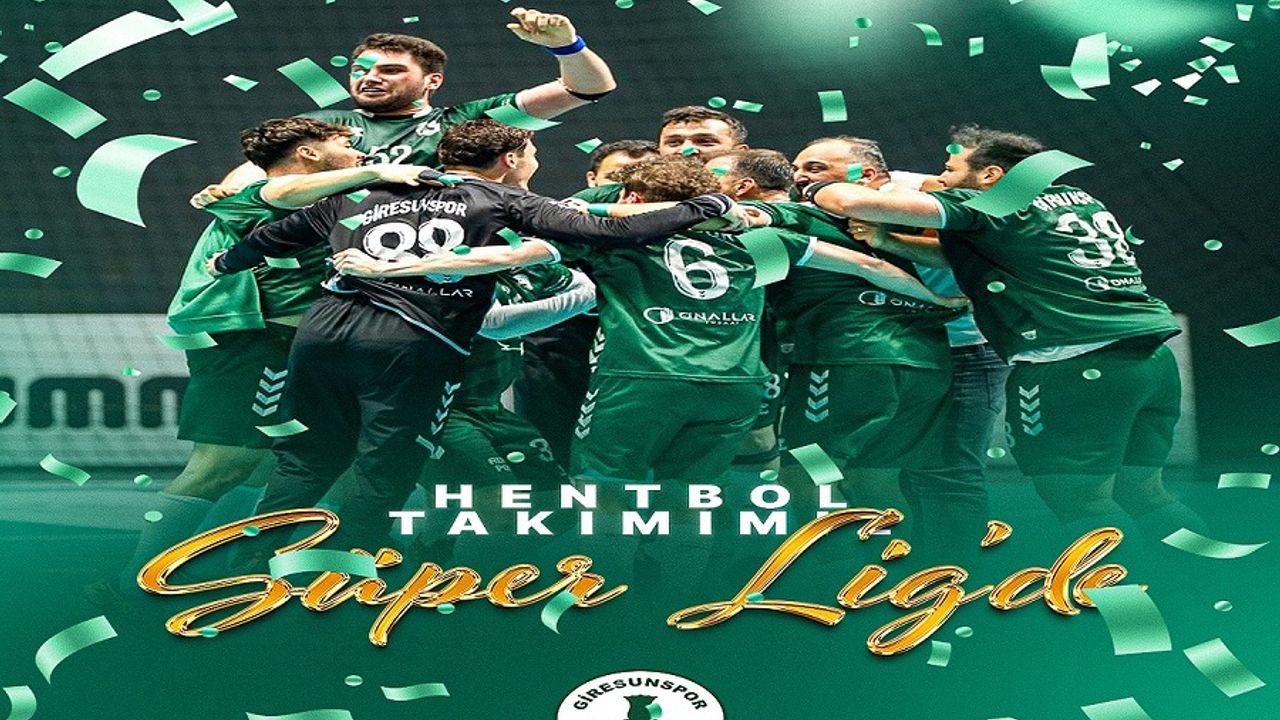 Giresunspor Erkek Hentbol Takımı Süper Lig Yolcusu