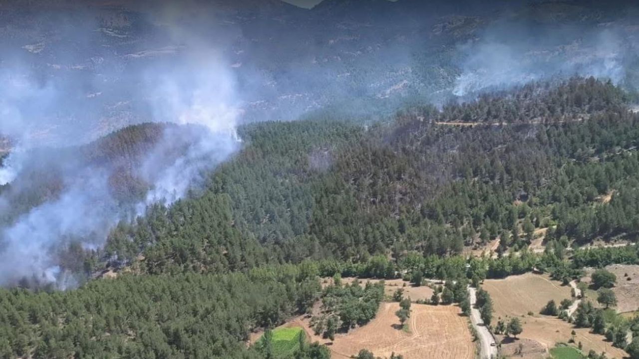 Isparta Sütçüler’deki Orman Yangını Kontrol Altına Alındı