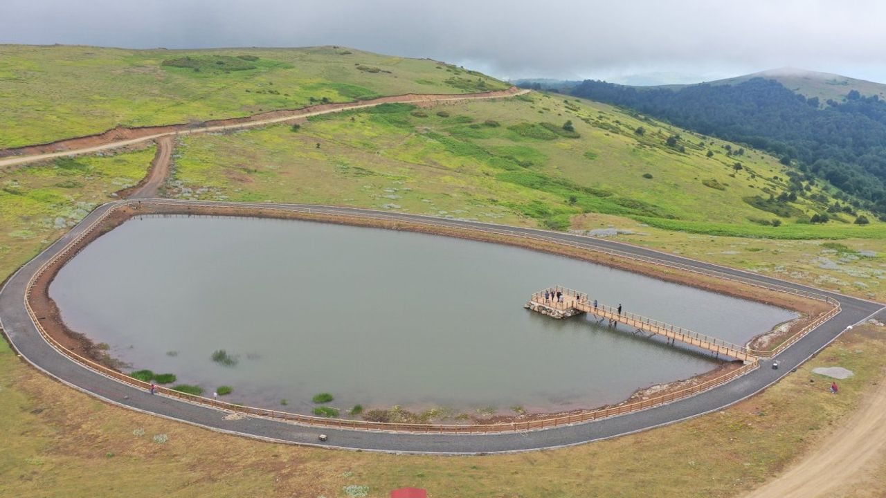 “Ordu Akkuş Argan Yayla Göleti Turizme Hazır”