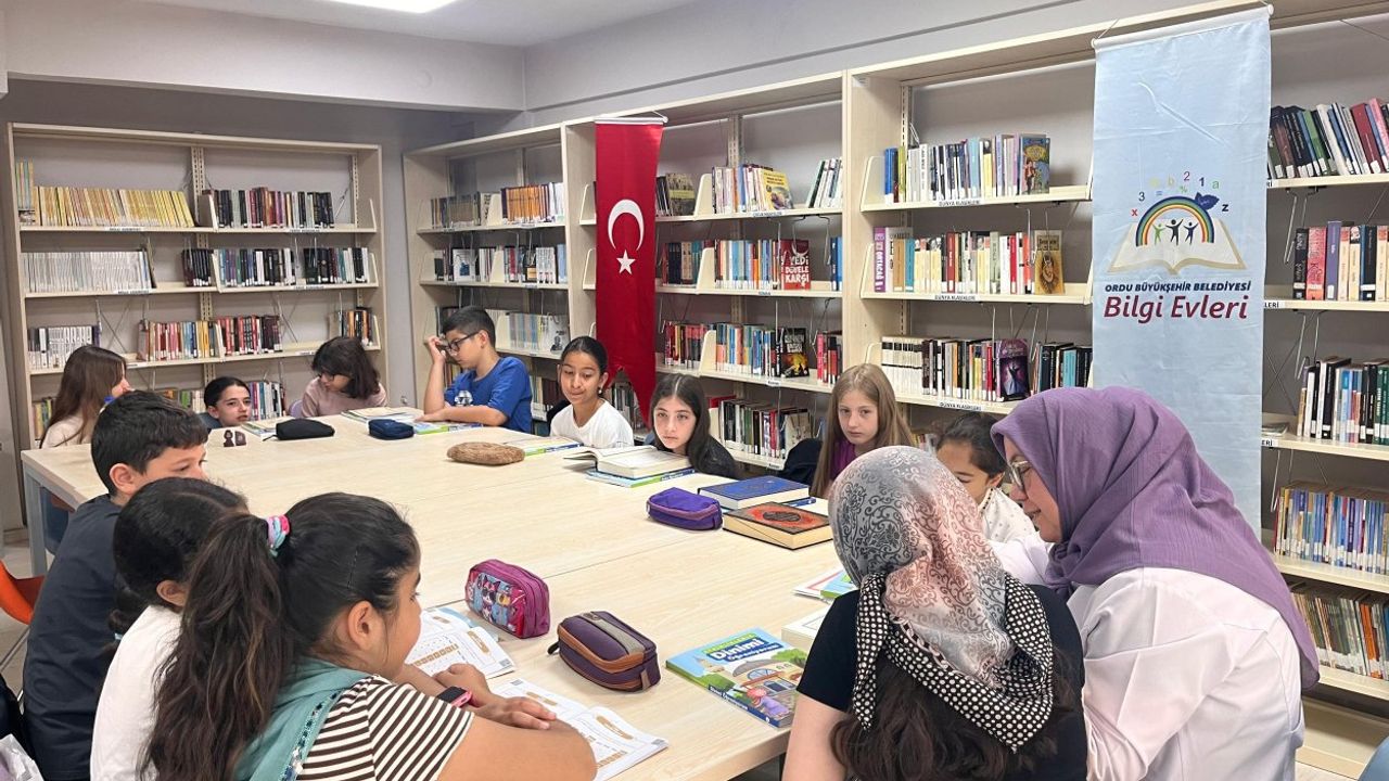 Ordu Bilgi Evleri’nde Ücretsiz Yaz Etkinlikleri Başladı