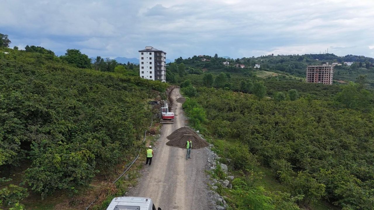 Ordu’da 4.600 Metrelik İçme Suyu Hattı Tamamlanıyor