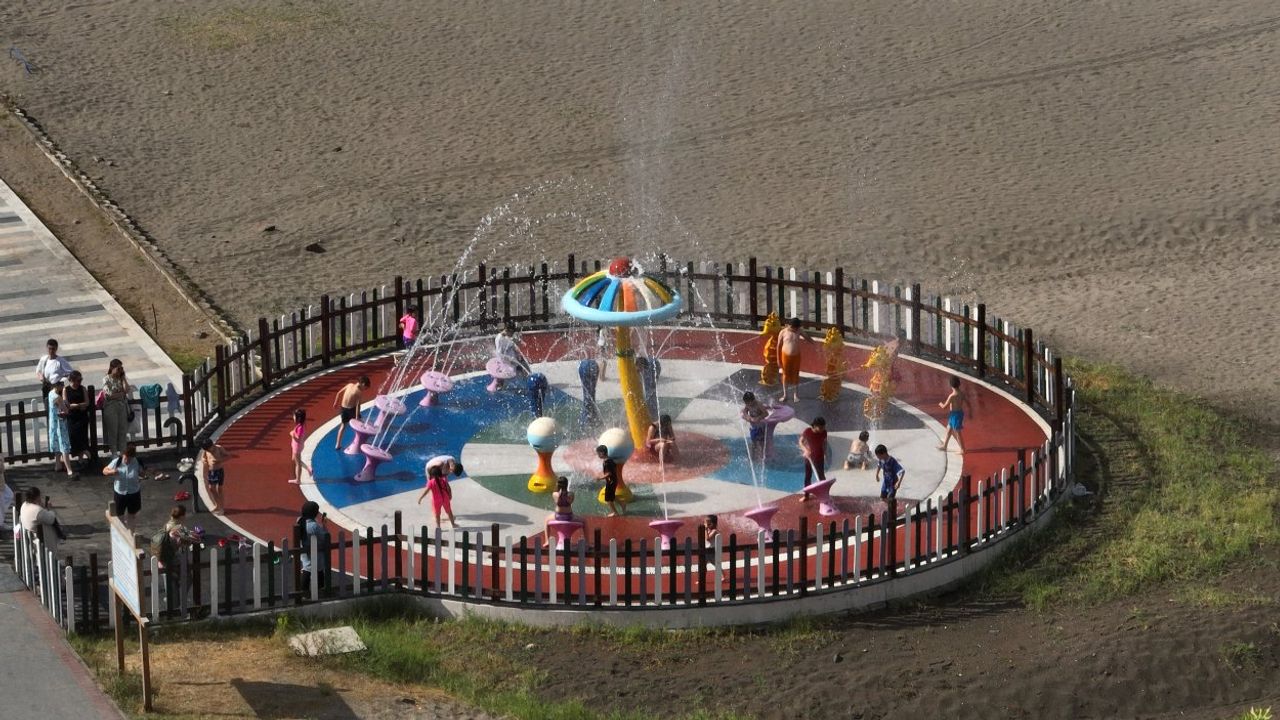 Ünye’de Su Oyun Parkı Yaz Sıcaklarında Serinlik Vadediyor