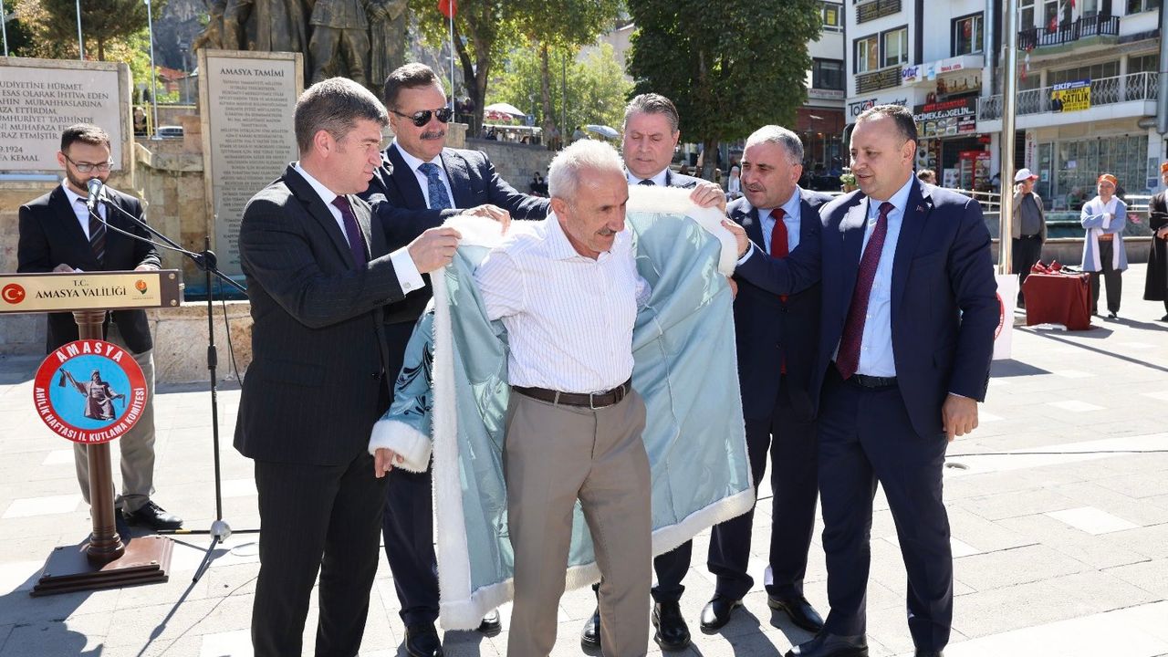 Amasya’da Ahilik Kültürü Törenle Kutlandı