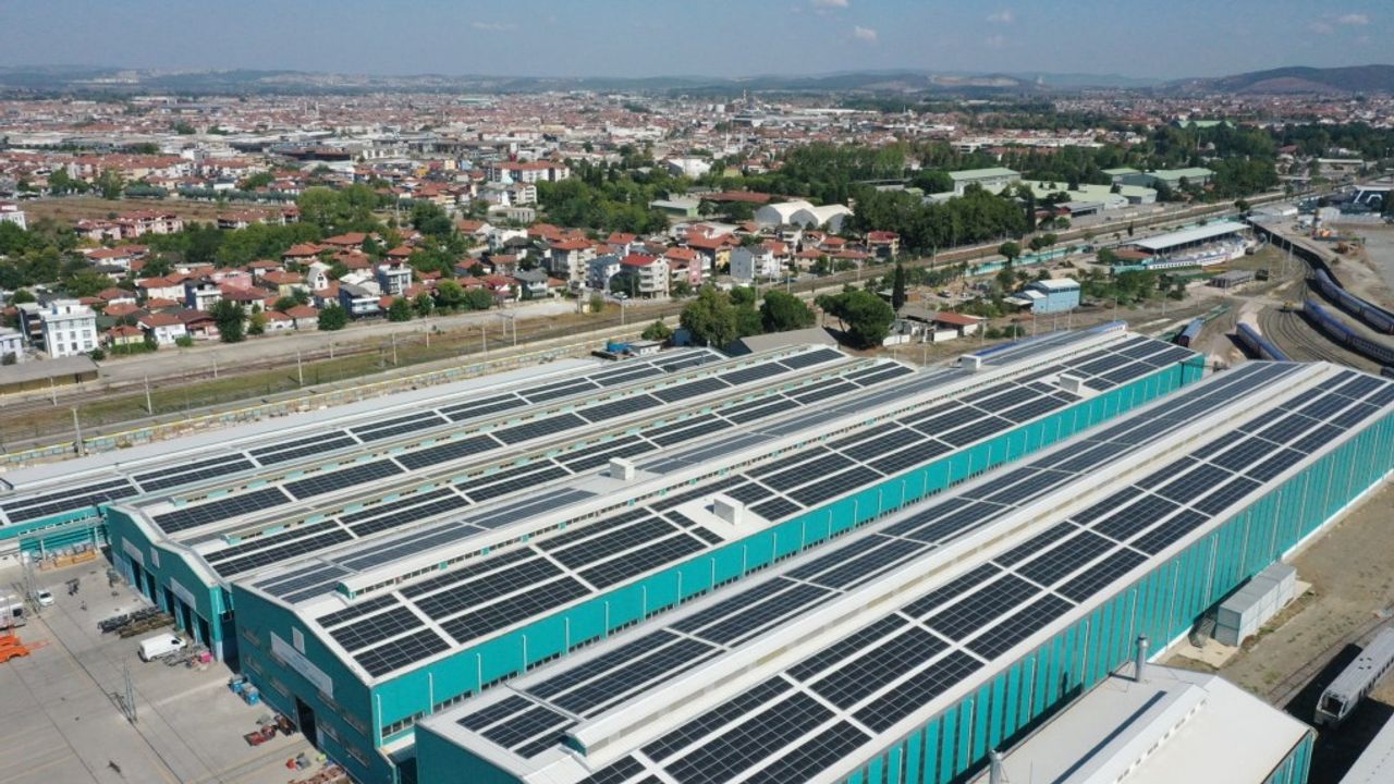 Milli Hızlı Tren Üretiminde Güneş Enerjisi Dönemi Başlıyor