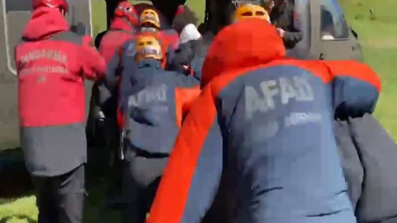 Rize Ayder Yaylası’nda 115 Kişi Hava Yoluyla Tahliye Edildi